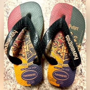 Harry Potter Havaianas Flip Flops - Toddler - Size 9 - New, Never Been Worn